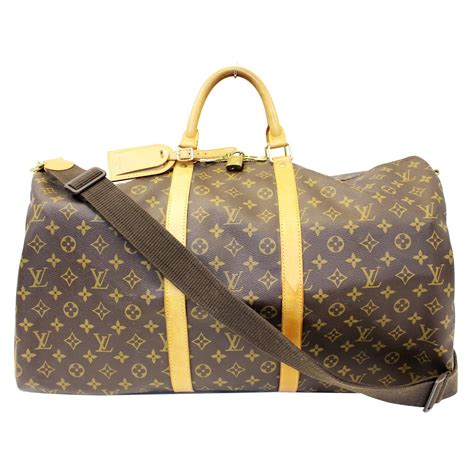 Louis Vuitton Keepall Bandoulière 55 Travel Bag 